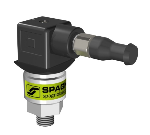 Irrigation line pressure sensor